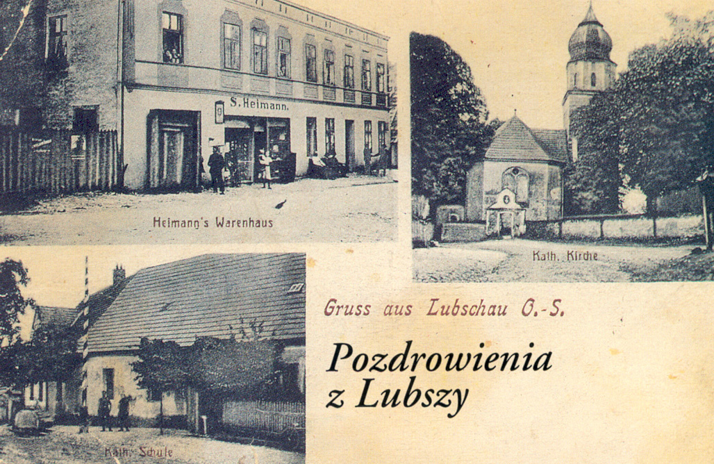 Lubsza - Lubschau, rok 1905