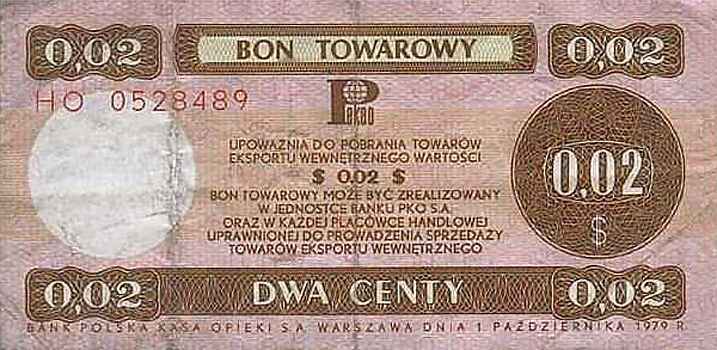 kartki 04 - bon towarowy