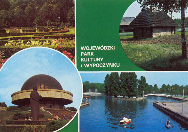 Chorzow i Katowice, Planetarium - Park Etnograficzny - kanal regatowy